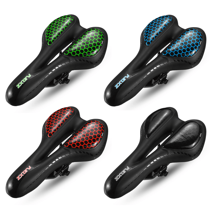 BIKIGHT Breathable Shock Absorption Bike Saddles Mountain Bike Saddle Cushion Bike Commonpents Bicycle Saddles - MRSLM