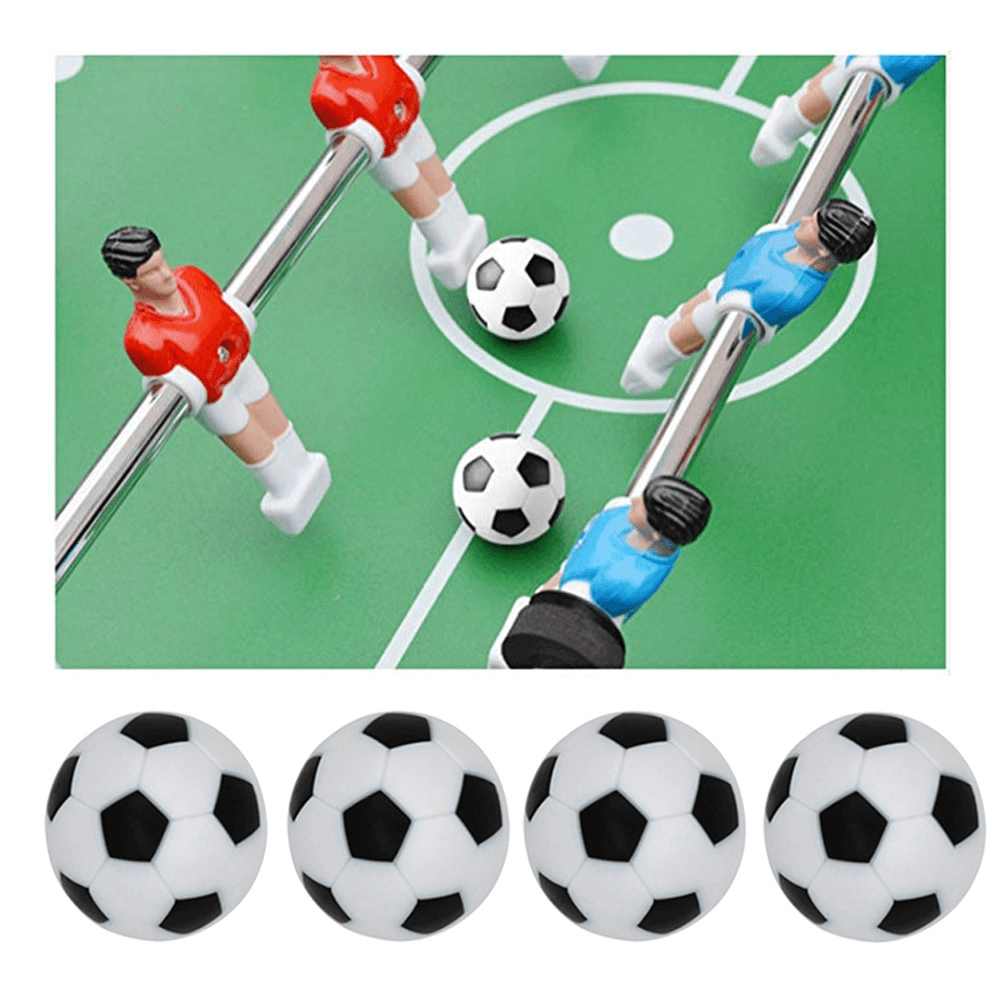 10 Pcs 32Mm Table Soccer Resin Tabletop Game Football Indoor Games Table Football - MRSLM
