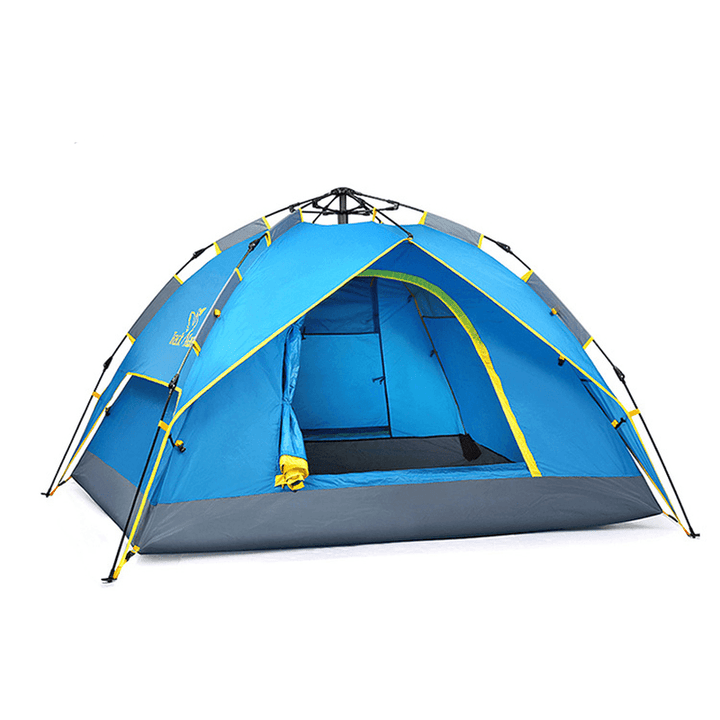 Trackman TM1111 3-4 People Automatic Tent Waterproof Double Layer Camping Sunshade Canopy - MRSLM