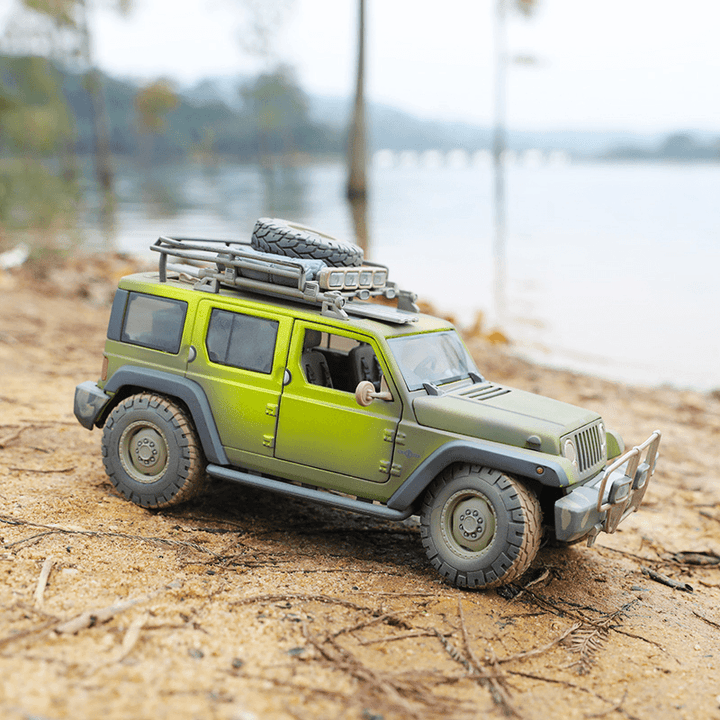 Wrangler Off-Road Simulation Alloy Car Model - MRSLM