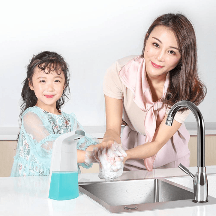 Xiaowei X1 Full-Automatic Inducting Foaming Soap Dispenser Intelligent Infrared Sensor Touchless Liquid Foam Hand Sanitizer Washer - MRSLM