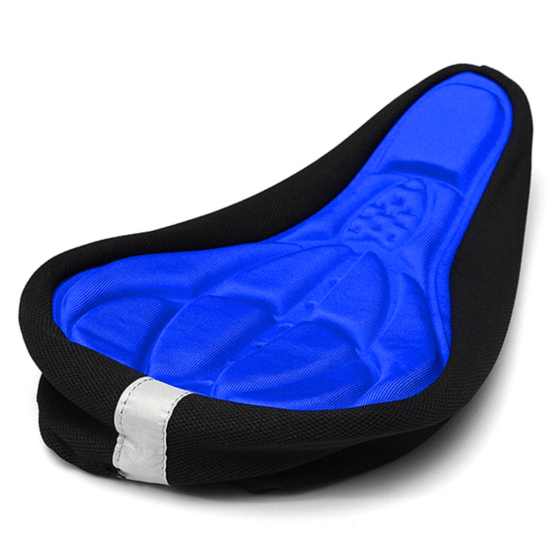 Outdoor Cycling 3D Bicycle Silicone Gel Pad Seat Saddle Cover Soft Cushion - MRSLM