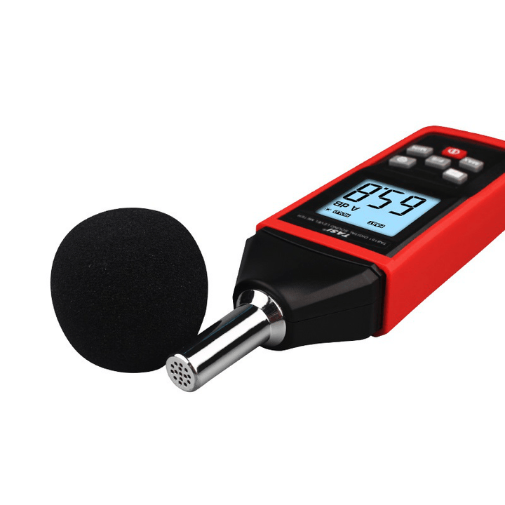 TASI® TA8151 Digital Sound Level Meter 30~130Db Decibel Meter Logger Noise Detector Digital Noise Audio Diagnostic Tool - MRSLM