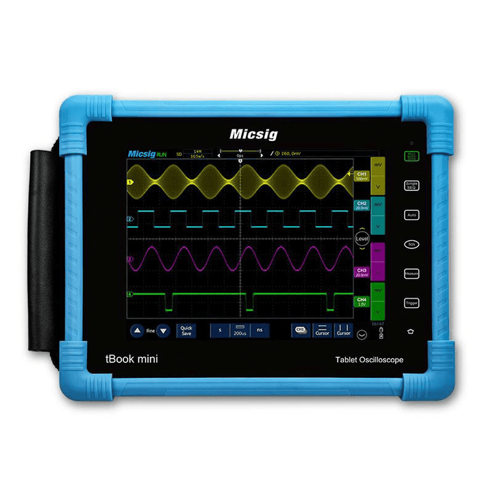 Micsig TO1152 Digital Tablet Oscilloscope 150Mhz 2CH 1G Sa/S Real Time Sampling Rate Automotive Oscilloscopes Kit - MRSLM