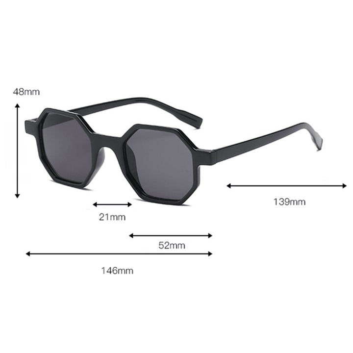 Women Retro UV400 round Frame Sunglasses - MRSLM