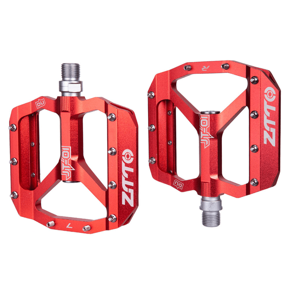 ZTTO JT01 Anti-Slip Durable Aluminum Alloy Perlin Bearing 1 Pair Bicycle Pedals Mountain Bike Pedals Bike Accessories - MRSLM