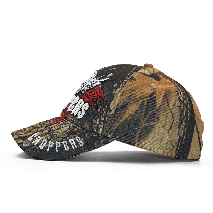 Popular Camouflage Embroidery Skull Cap - MRSLM