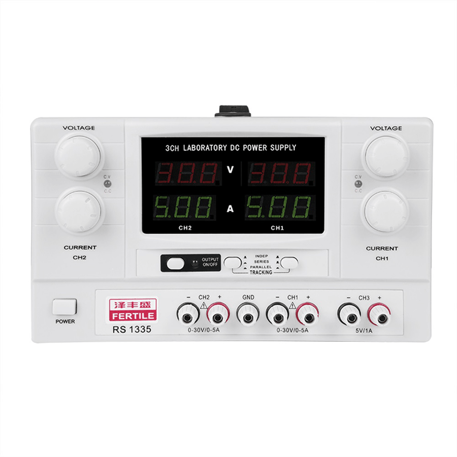 FERTILE RS1335 110V/220V 60V 5A Continuous Conductivitydc Power Supply Variable Adjustable Switching Regulated High Precision Digital for Lab Equipment - MRSLM