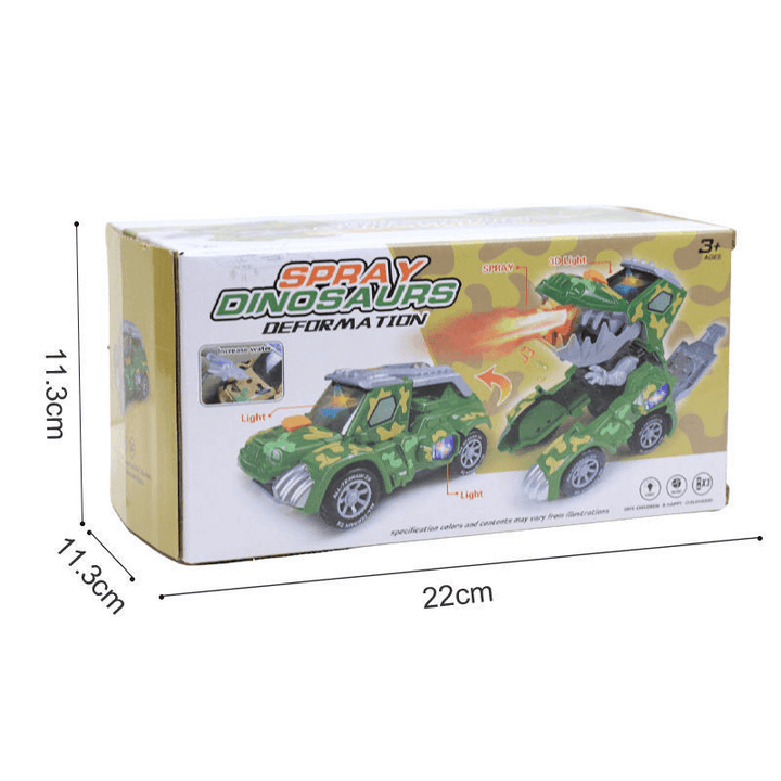 Universal Electric Spray Morphing Dinosaur Chariot - MRSLM