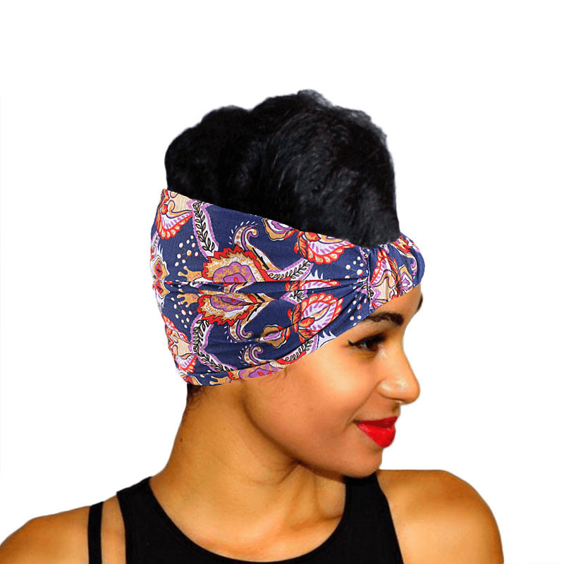 Women'S Sports Print Wide Head Headband - MRSLM