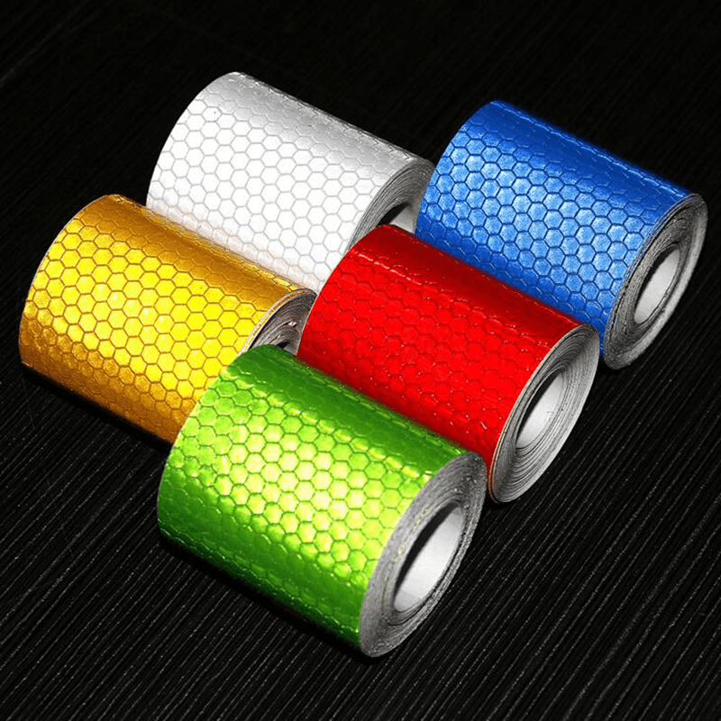 BIKIGHT 3M Reflective Bicycle Stickers Cycling Decals Adhesive Tape for Bike Safety Bicycle Accessories - MRSLM