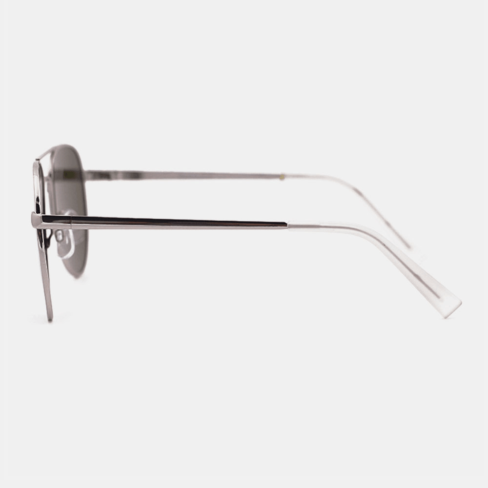 Unisex Casula Fashion Full Metal Frame Narrow Rim Elegant UV Protection Sunglasses - MRSLM
