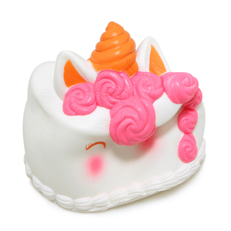 Cute Unicorn Cake Squishy 11*10CM Super Slow Rising Squeeze Cream Scented Original Package - MRSLM