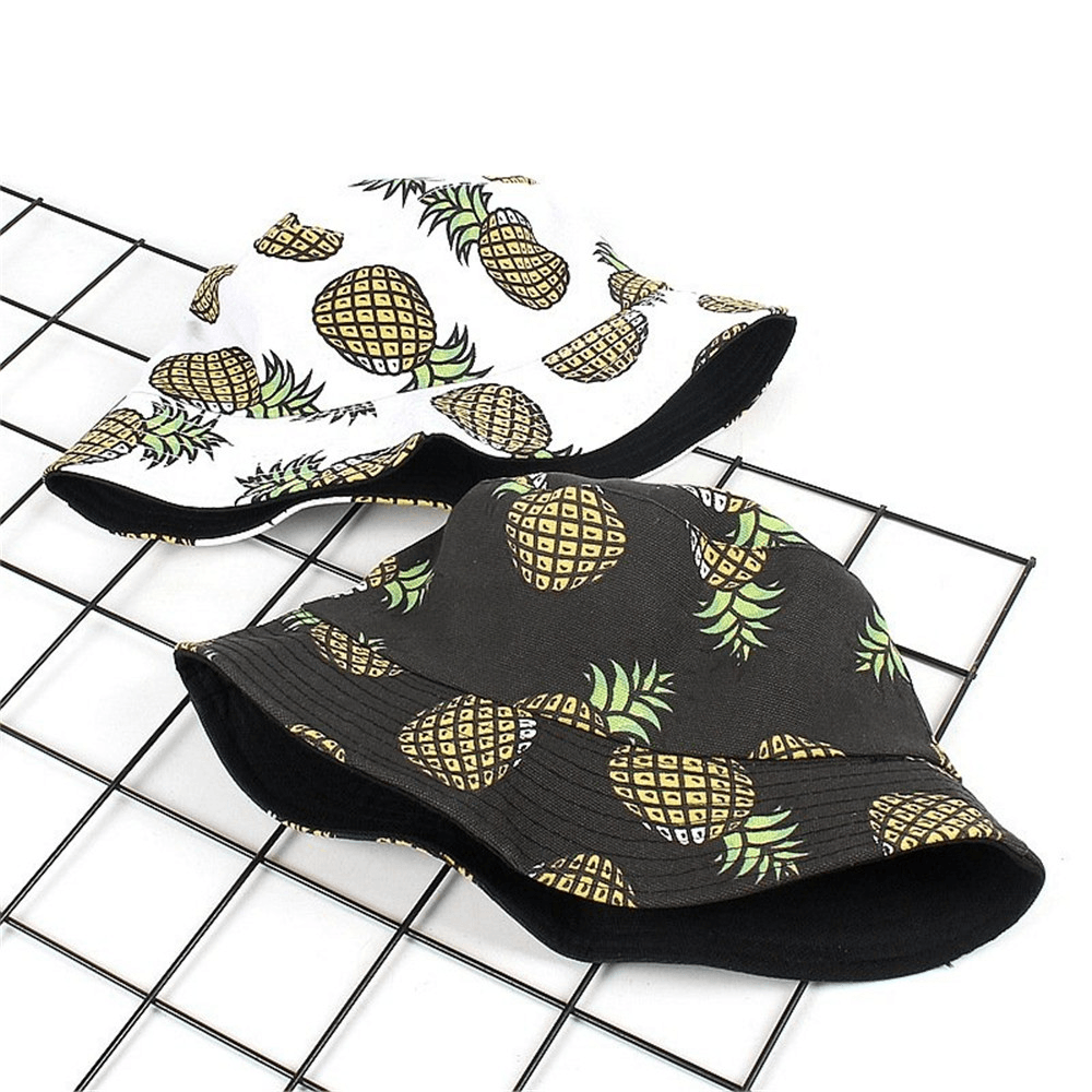 Women Summer Causal Fruit Printed Fisherman Hats - MRSLM