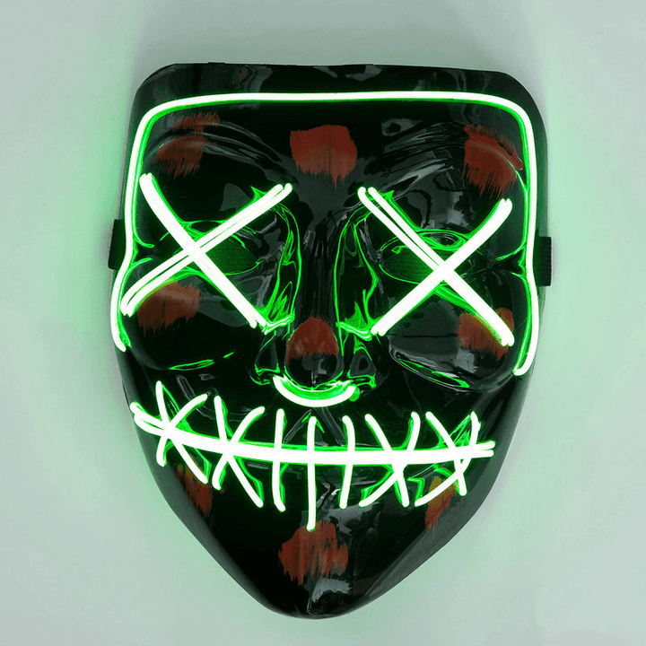 Halloween Horror Cold Light Mask - MRSLM