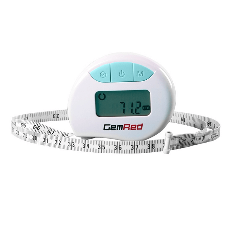 Intelligent Electronic Tape Measure Digital Ruler Intelligent Electronic Ruler 9 Sets of Data Records 1Mm Resolution Cm/In Measure Circumference/Straight Line Measurement - MRSLM