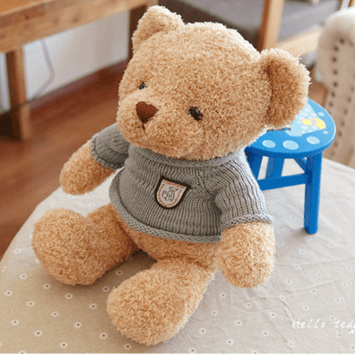 Sweater Teddy Bear Doll Hug Bear Wedding - MRSLM