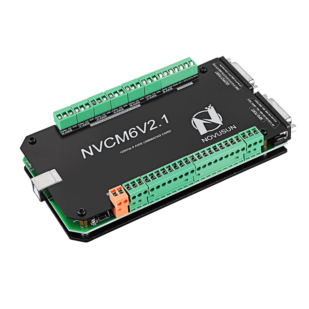 Machifit NVCM 3/4/5/6 Axis CNC Controller MACH3 USB Interface Board Card for Stepper Motor CNC Engraving - MRSLM