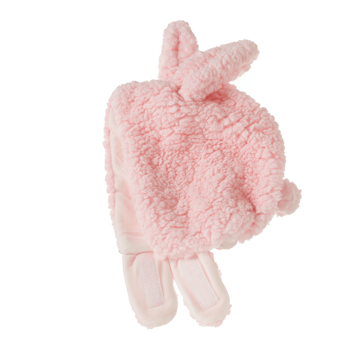 Bunny Ears Toe Caps, Solid Color Plush Ear Caps for Boys and Girls - MRSLM