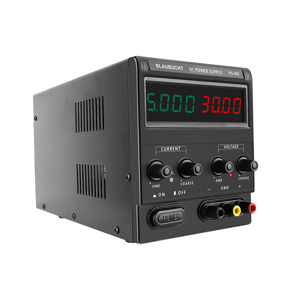 PS-305 30V 5A DC Power Supply Adjustable Laboratory Power Supply Switching Voltage Regulator Current Stabilizer LED 4-Bit Display - MRSLM