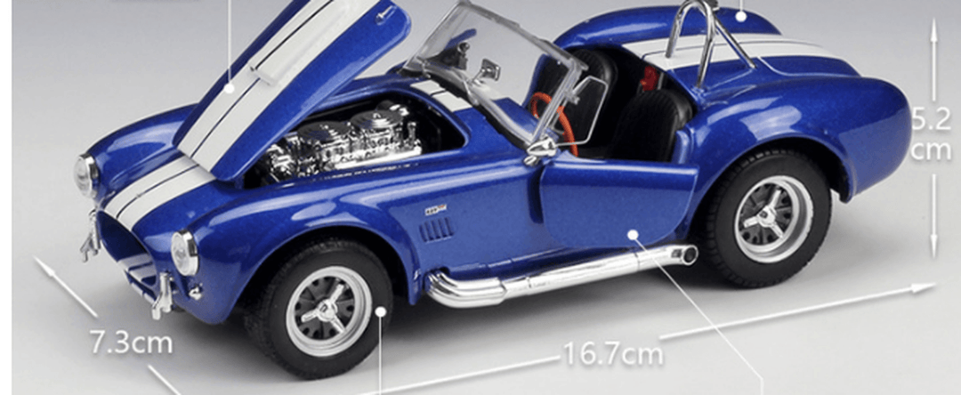 Welly 1965 Shelby Cobra 427 Classic Car Static - MRSLM