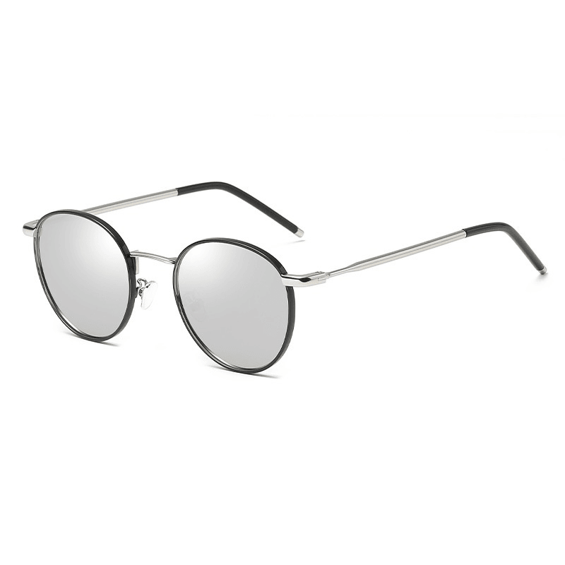 Women'S round Frame Retro Polarized Sunglasses - MRSLM