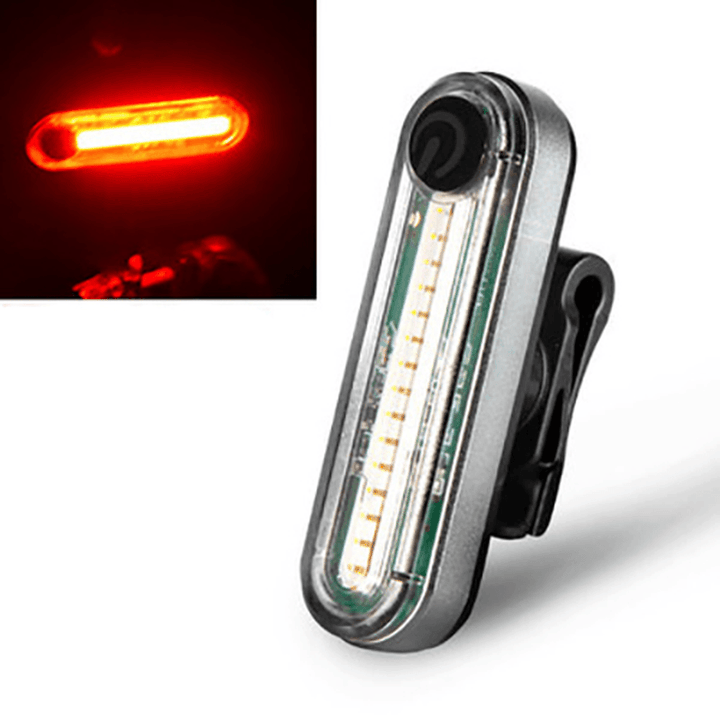 XANES TL16 Bike Bicycle Cycling Electric Scooter Motorcycle E-Bike Light Taillight USB - MRSLM