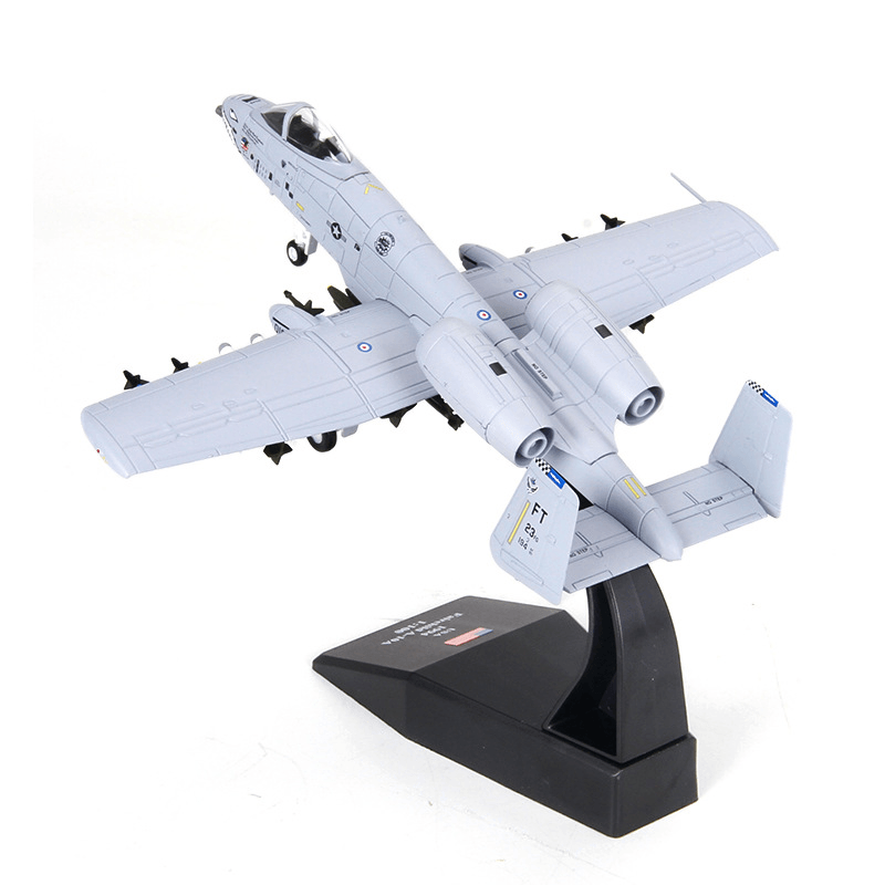 Attack Aircraft Model A-10 Aircraft Fighter Alloy Simulation - MRSLM