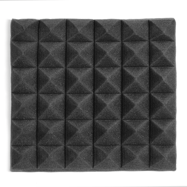 5PCS Soundproofing Foam Acoustic Wall Panels Fire Retardant Material Pads Studio - MRSLM