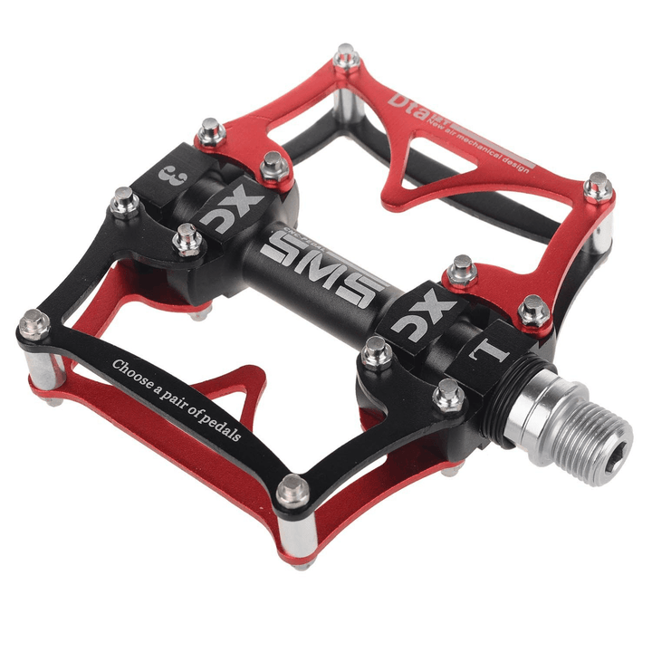 SHANMASHI Aluminum Alloy Bike Bicycle Pedal Ultralight Professional 3 Bearing Mountain Bike Pedal - MRSLM