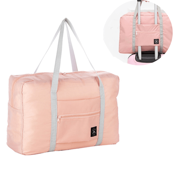 Portable Folding Luggage Storage Bags Waterproof Suitcase Travel Pouch Handbag Camping Shoulder Bag - MRSLM