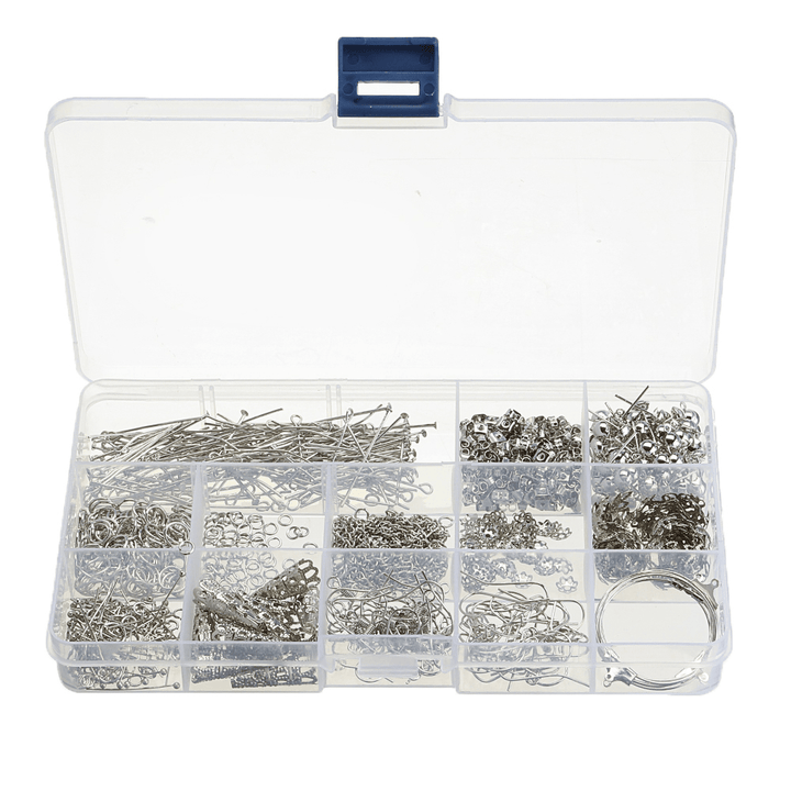 660Pcs/Set Jewelry Making Kit DIY Earring Findings Hook Pins Mixed Handcraft Accessories - MRSLM