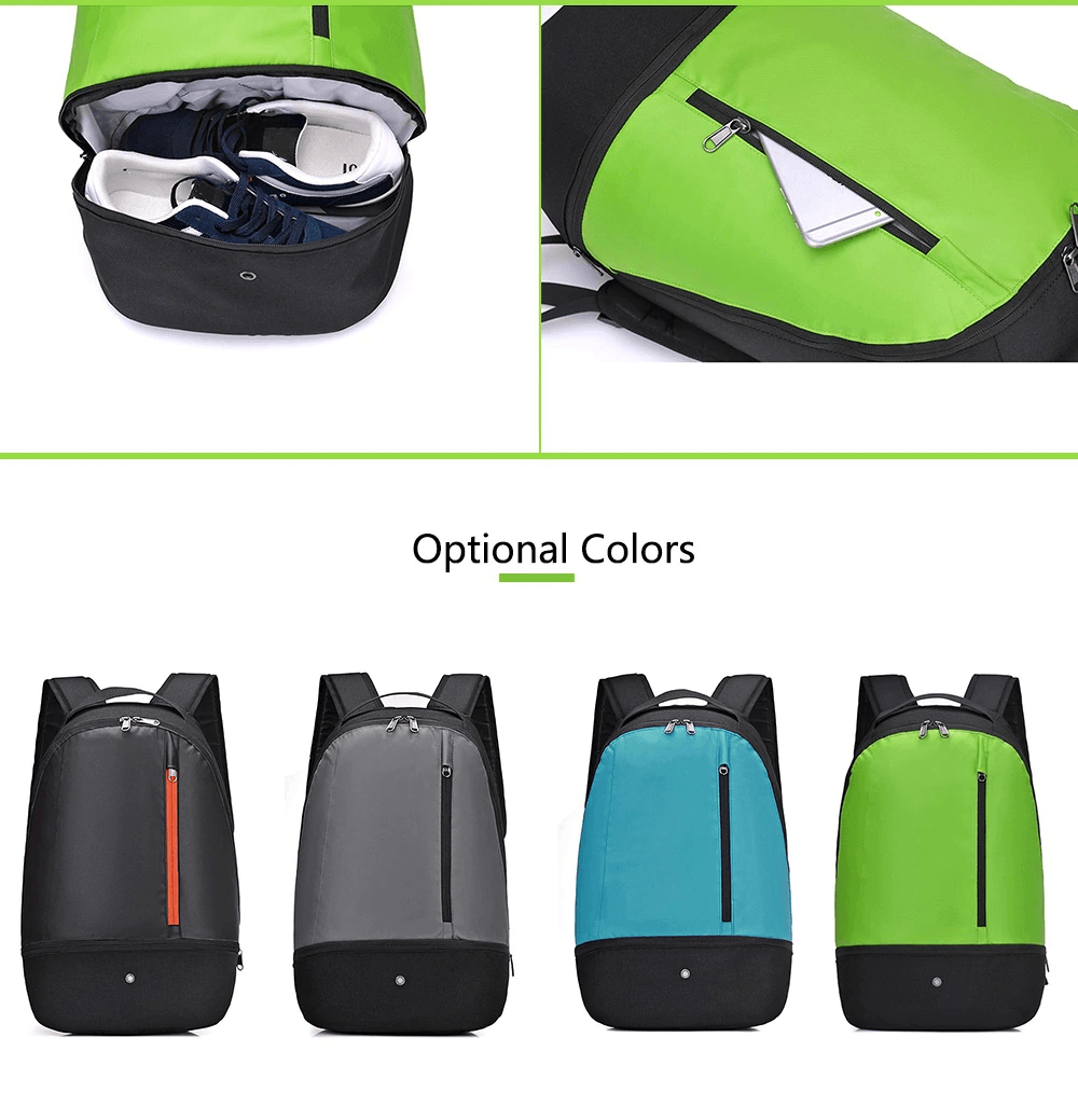 Outdoor Hiking Multi-Function Backpack Leisure Travel Basketball Football Bag Sport Rucksack - MRSLM