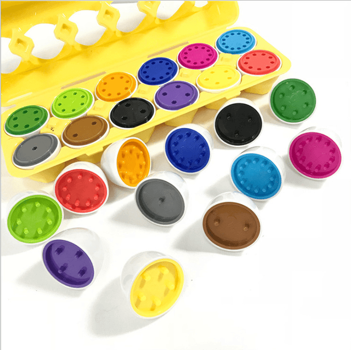 Smart Matching Egg Box Color Shape Matching Smart Matching Egg Intelligence Toy - MRSLM