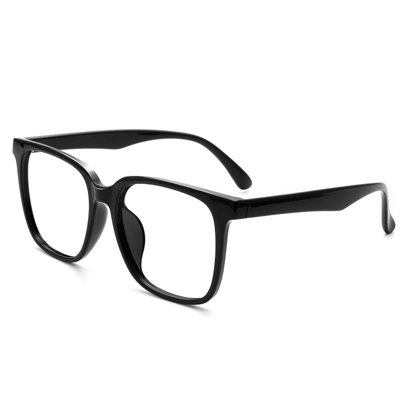 Black Frame Female Anti-Radiation Anti-Blue Light Glasses - MRSLM