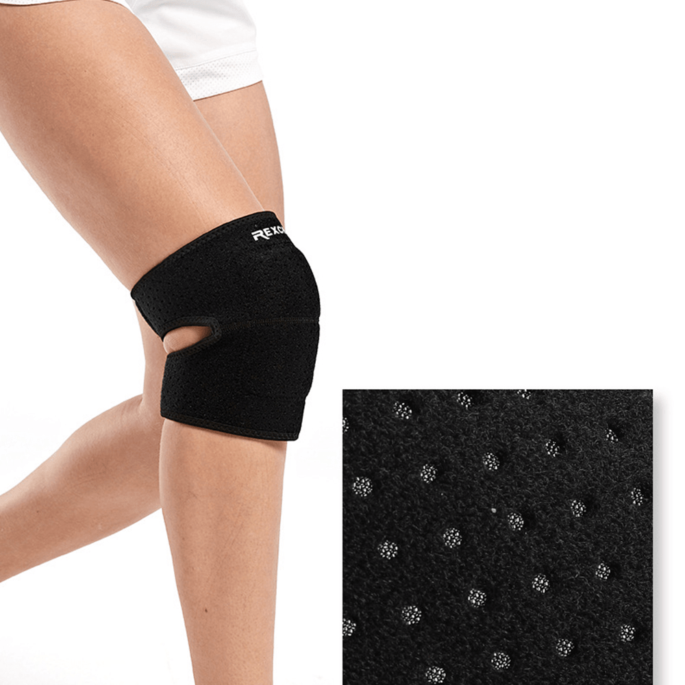 Sports Knee Pads 1 Pair of Running Pressure Breathable Foot Basket Row Riding Climbing Eva Thick Cushion to Protect the Knee - MRSLM