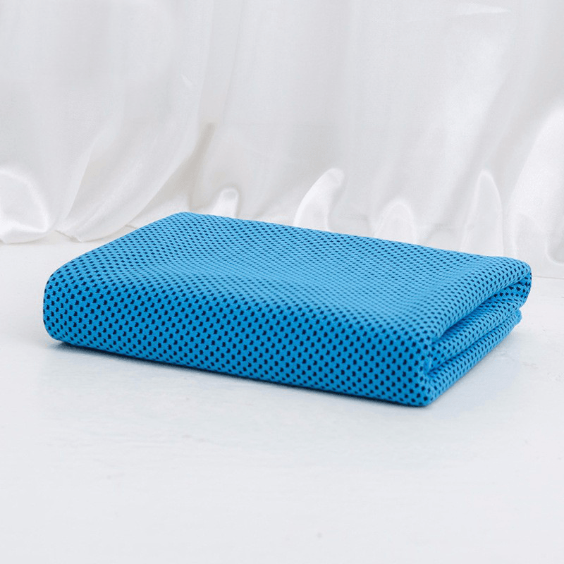 31X100Cm Microfiber Squishy Absorbent Summer Cold Towel Sports Hiking Travel Cooling Washcloth - MRSLM