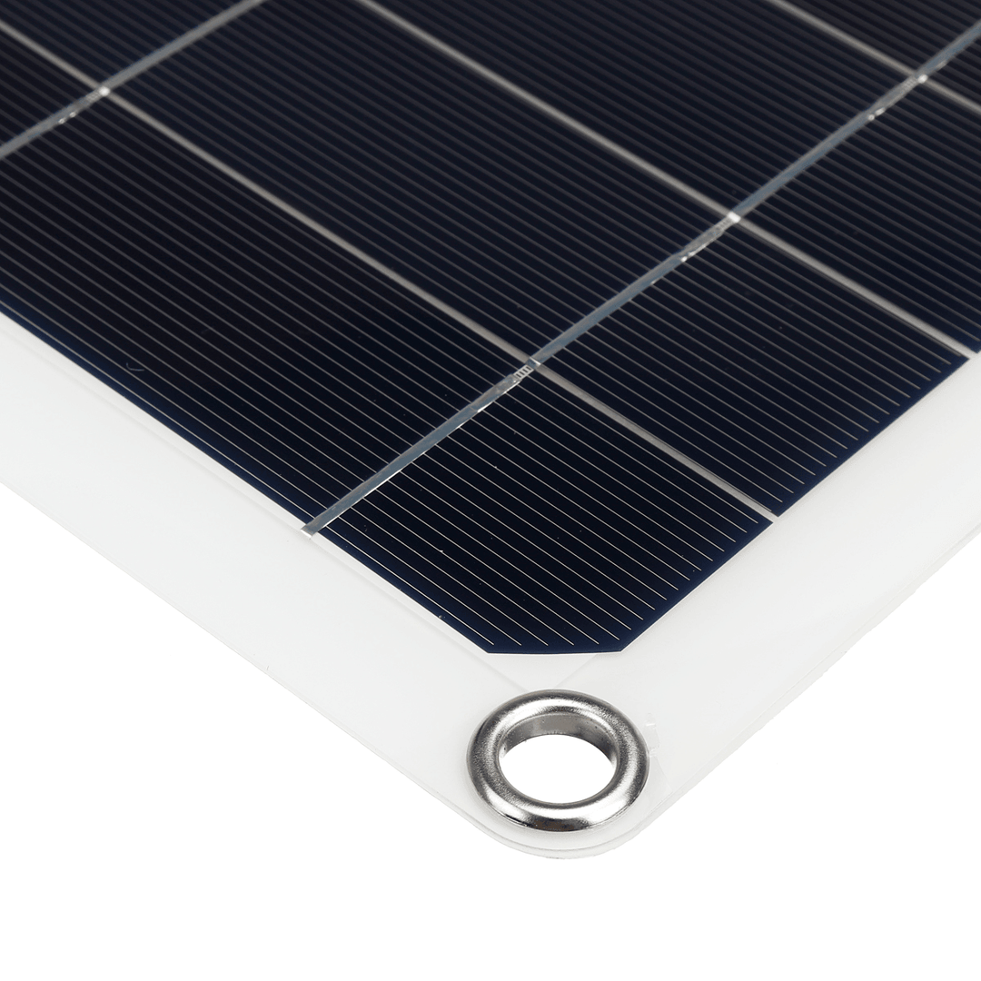 18V 25W Semi-Flexible Solar Panel for Outdoor Power Generation System Parking Shed Electric Car - MRSLM