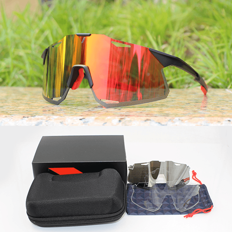 Color-Changing Cycling Glasses Outdoor Sports Mountain Bike Windproof - MRSLM