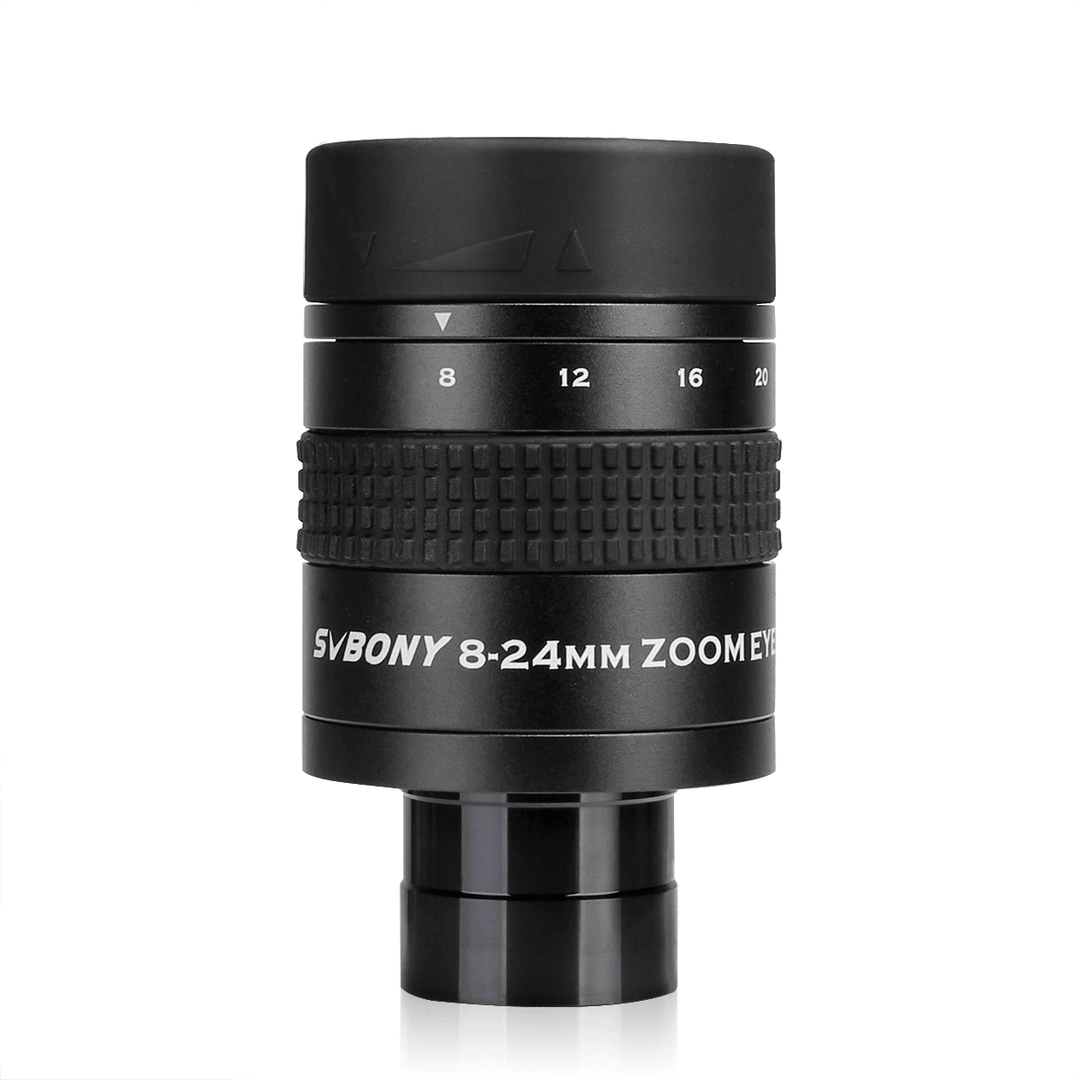 SVBONY SV171 Zoom Eyepiece 1.25" 8Mm-24Mm Zoom FMC for Telescope Black - MRSLM