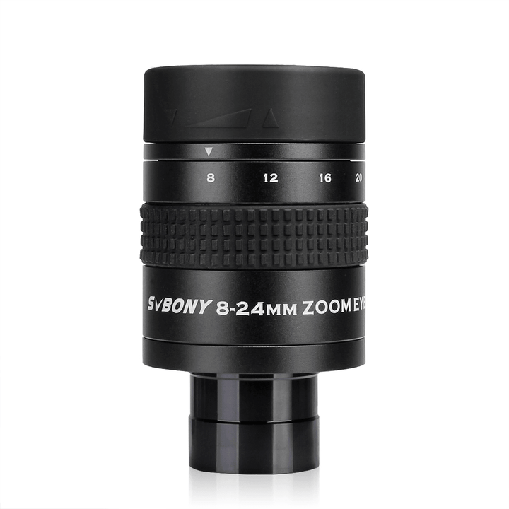 SVBONY SV171 Zoom Eyepiece 1.25" 8Mm-24Mm Zoom FMC for Telescope Black - MRSLM