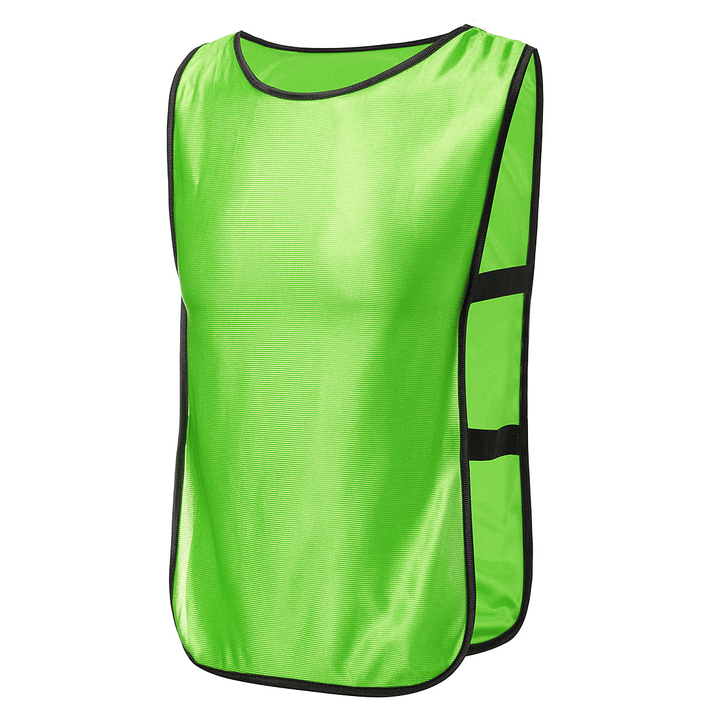 Team Training Scrimmage Soccer Football Pinnie Jersey Sport Vest Adult Child - MRSLM