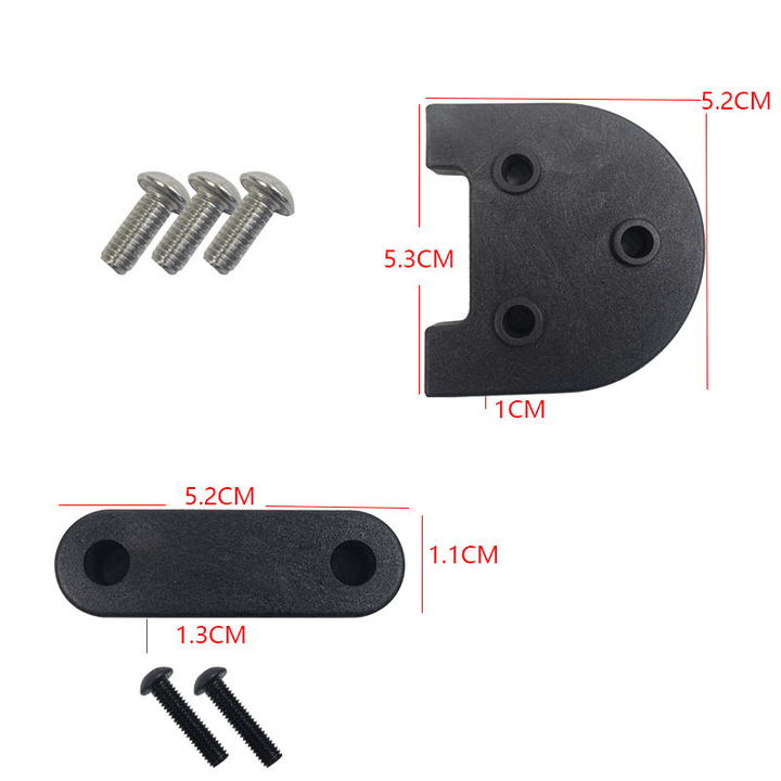 BIKIGHT Fender Fixed Increased Pad Foot Support Gasket Reinforcement Firmware Mat Repair Part for Electric Scooter - MRSLM