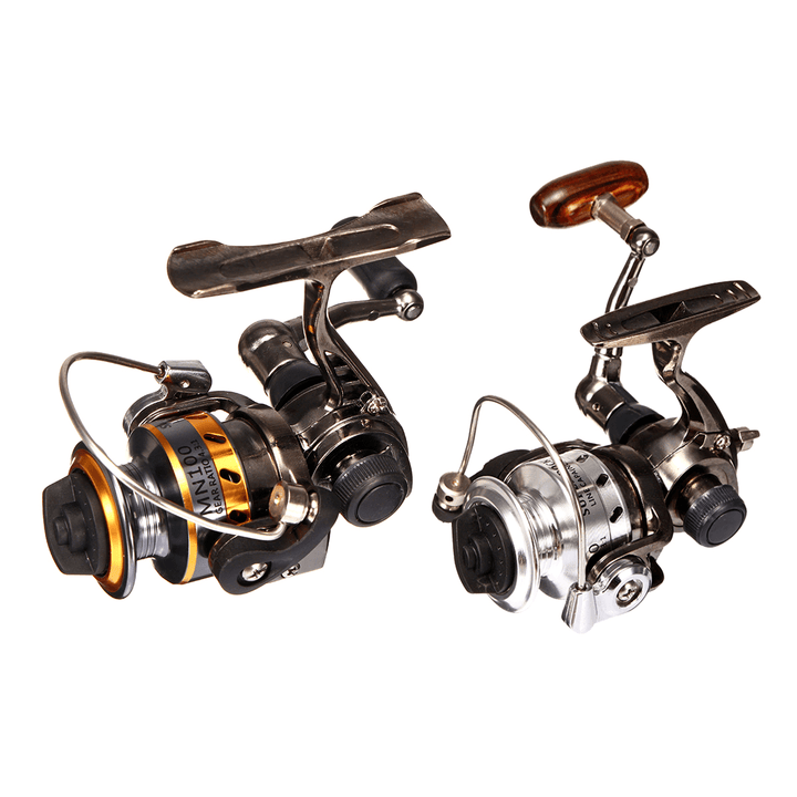 ZANLURE MIN100 1#/120M 4.3:1 Mini Ice Fishing Reel Ultra Light Spinning Fishing Reel Sea Fishing - MRSLM