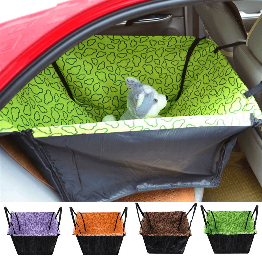 Pet Dog Car Carrier Seat Bag Waterproof Basket Safety Travelling Hanging Bags Dogs Seat Bag Basket Carrier for Pet - MRSLM