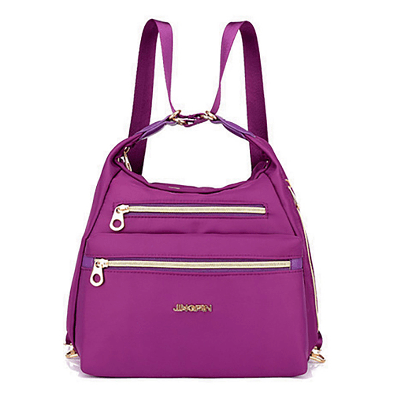 Women Multifunctional Fashion Backpack Shoulder Bag Handbag - MRSLM