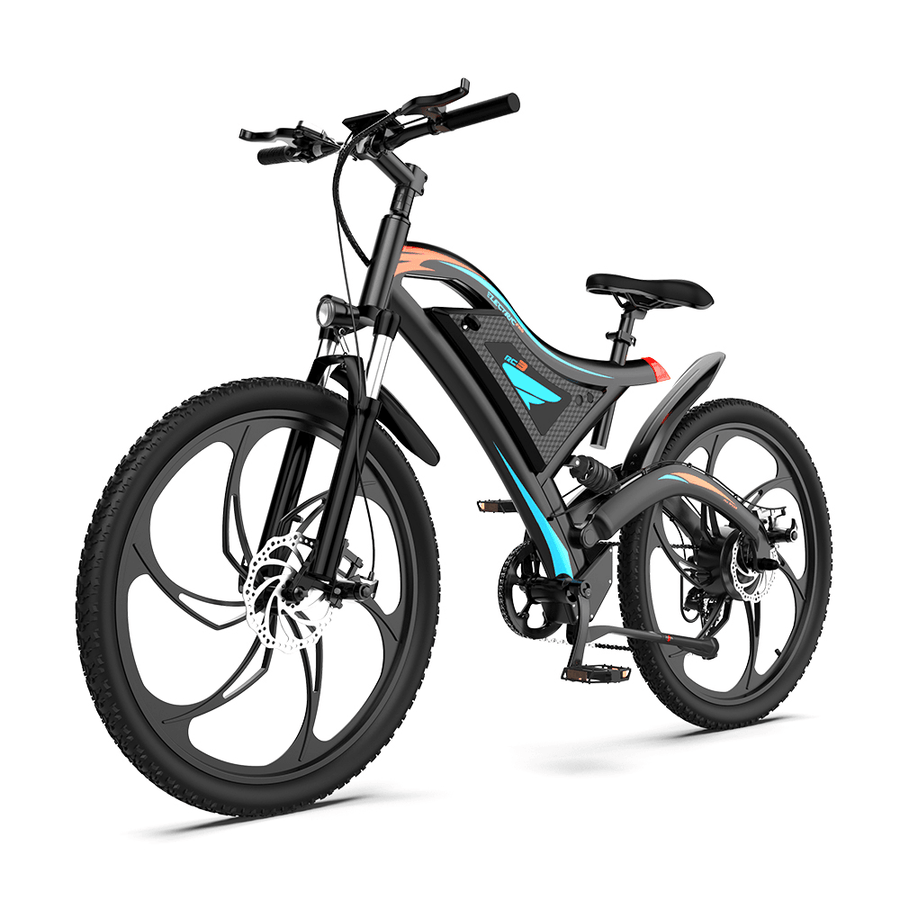 [USA DIRECT] AOSTIRMOTOR S05-1 500W 48V 15Ah 26 Inch Electric Bicycle 45Km/H Max Speed 35Km Power Mode Mileage 150Kg Max Load - MRSLM