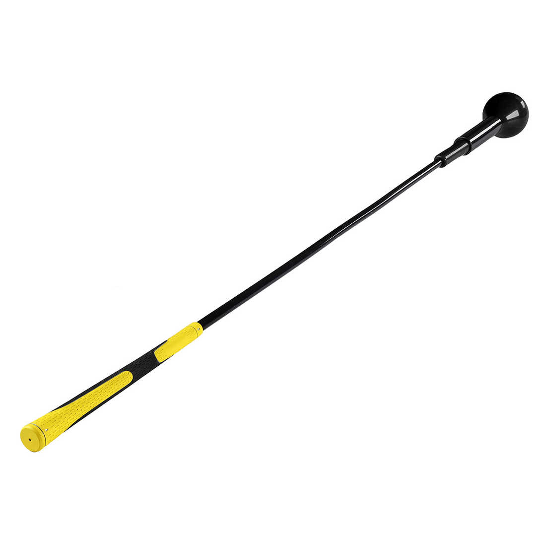 48" Golf Swing Trainer Aid Stick Glass Fiber Power Strength Tempo Sport Practice Flex Top Warm-Up Stick - MRSLM