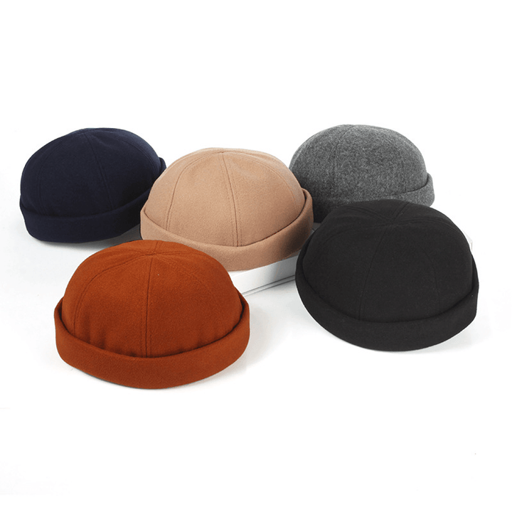 Plain Woolen Landlord Hat - MRSLM