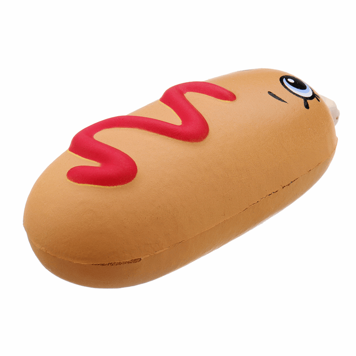 Hot Dog Squishy 8CM Slow Rising with Packaging Collection Gift Soft Toy - MRSLM